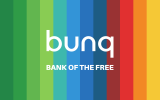 bunq logo site goed